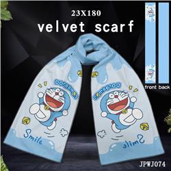 Doraemon anime scarf