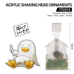 Gintama anime acrylic shaking head ornaments