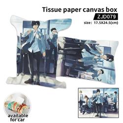 Darling In The Franxx anime tissue paper canvas box