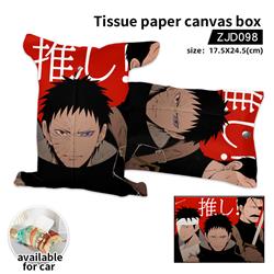 Naruto anime tissue paper canvas box