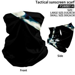Dragon Ball anime tactical sunscreen scarf 44*55cm