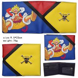 One piece anime wallet