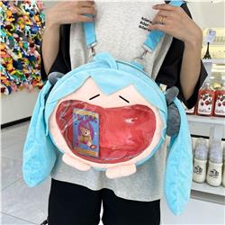 Hatsune Miku anime Plush bag  40*40*10cm