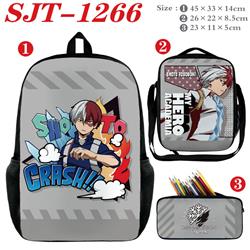 My Hero Academia anime backpack a set