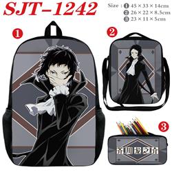 Bungo Stray Dogs anime backpack a set