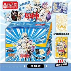 Genshin Impact anime card 18 pcs a set (chinese version)