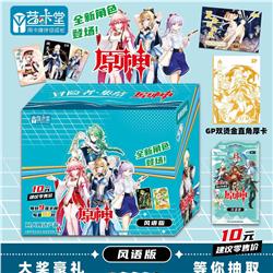 Genshin Impact anime card 18pcs a set (chinese version)