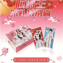 One piece anime card 10pcs a set (chinese version)