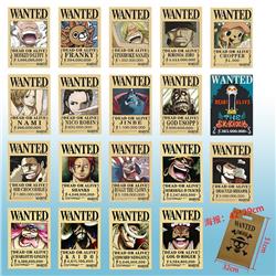 One piece anime posters price for a set of 19pcs