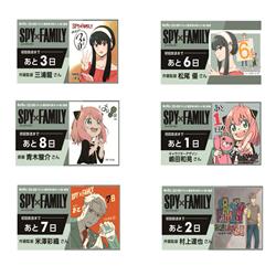 SPY×FAMILY anime PVC card 86*56mm