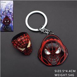 spider man anime keychain