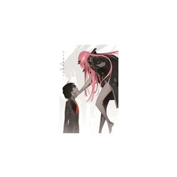 Darling In The Franxx anime fabric poster 60*40cm