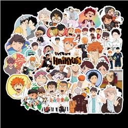 Haikyuu anime waterproof stickers (50pcs a set)