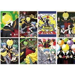 Assassination Classroom anime posters price for a set of 8 pcs