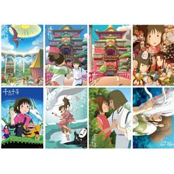 spirited away anime wall poster price for a set of 8 pcs