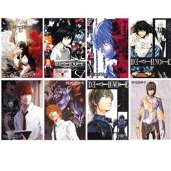 Death Note anime wall poster price for a set of 8 pcs