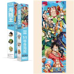 One piece anime box sized poster 1400*460mm