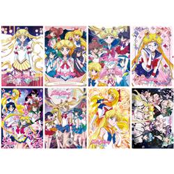 Sailor Moon Crystal anime wall poster price for a set of 8 pcs