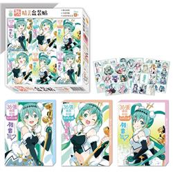 Hatsune Miku anime exquisite box stickers 36pcs a set