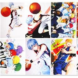 Kuroko no Basketball  anime posters price for a set of 6 pcs