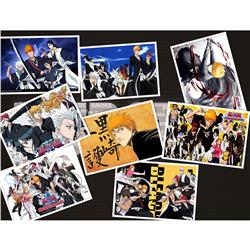 Bleach anime posters price for a set of 8 pcs 42*29cm