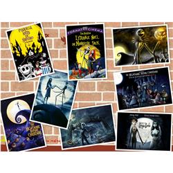 The Nightmare Before Christmas anime posters price for a set of 8 pcs 42*29cm