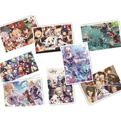Genshin Impact anime posters price for a set of 8 pcs 42*29cm