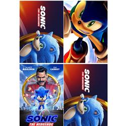 Sonic anime posters price for a set of 8 pcs