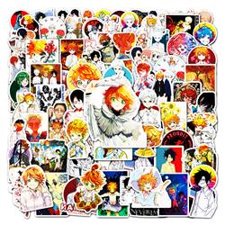 The promised neverland anime waterproof stickers (100pcs a set)