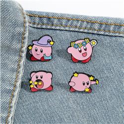 Kirby anime pin