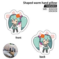 Hatsune Miku anime shapad warm hand pillow