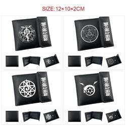 Fullmetal Alchemist anime wallet 12*10*2cm