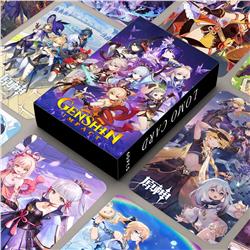 Genshin Impact anime lomo cards price for a set of 60 pcs