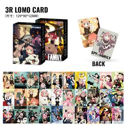 SPY×FAMILY anime lomo cards price for a set of 30 pcs
