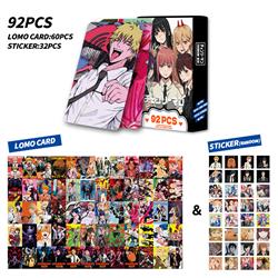 chainsaw man anime lomo cards price for a set of 92 pcs
