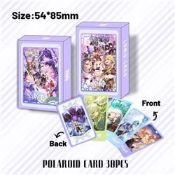 Genshin Impact anime lomo cards price for a set of 30 pcs