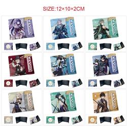 Genshin Impact anime anime wallet 12*10*2cm