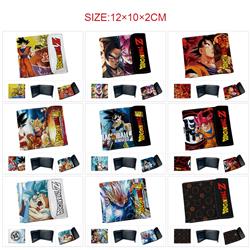 Dragonball anime wallet 12*10*2cm