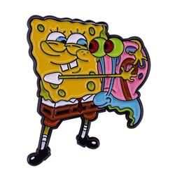 SpongeBob anime pin