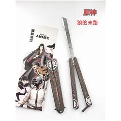 Genshin Impact anime small swing knife