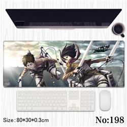 Attack on Titan anime Mouse pad 80*30*0.3cm