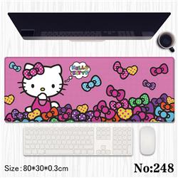 hello kitty anime Mouse pad 80*30*0.3cm