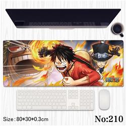 One Piece anime Mouse pad 80*30*0.3cm