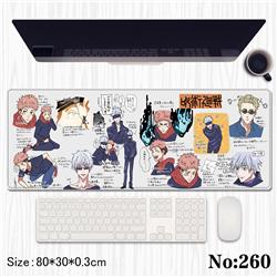 Jujutsu Kaisen anime Mouse pad 80*30*0.3cm