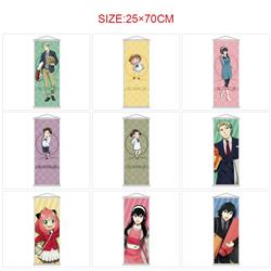 SPY×FAMILY anime wallscroll 25*70cm price for 5 pcs