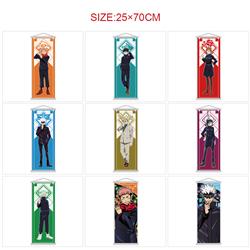 Jujutsu Kaisen anime wallscroll 25*70cm price for 5 pcs