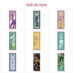 JoJos Bizarre Adventure anime wallscroll 25*70cm price for 5 pcs