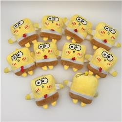 SpongeBob anime Plush toy 10-12cm 10 pcs a set
