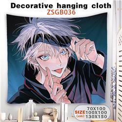 Jujutsu Kaisen anime decorative hanging cloth 130*150cm