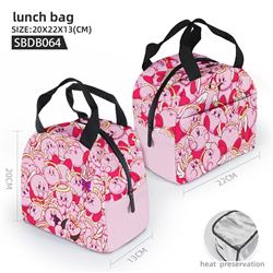 Kirby anime lunch bag 20*22*13cm